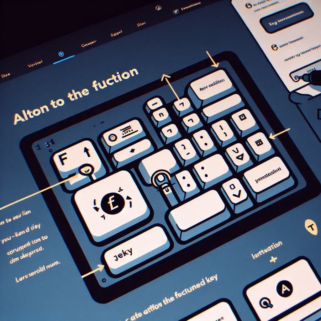 "Ilustrasi cara mengubah fungsi tombol F pada keyboard Logitech dengan langkah-langkah sederhana dan efektif untuk meningkatkan produktivitas pengguna."